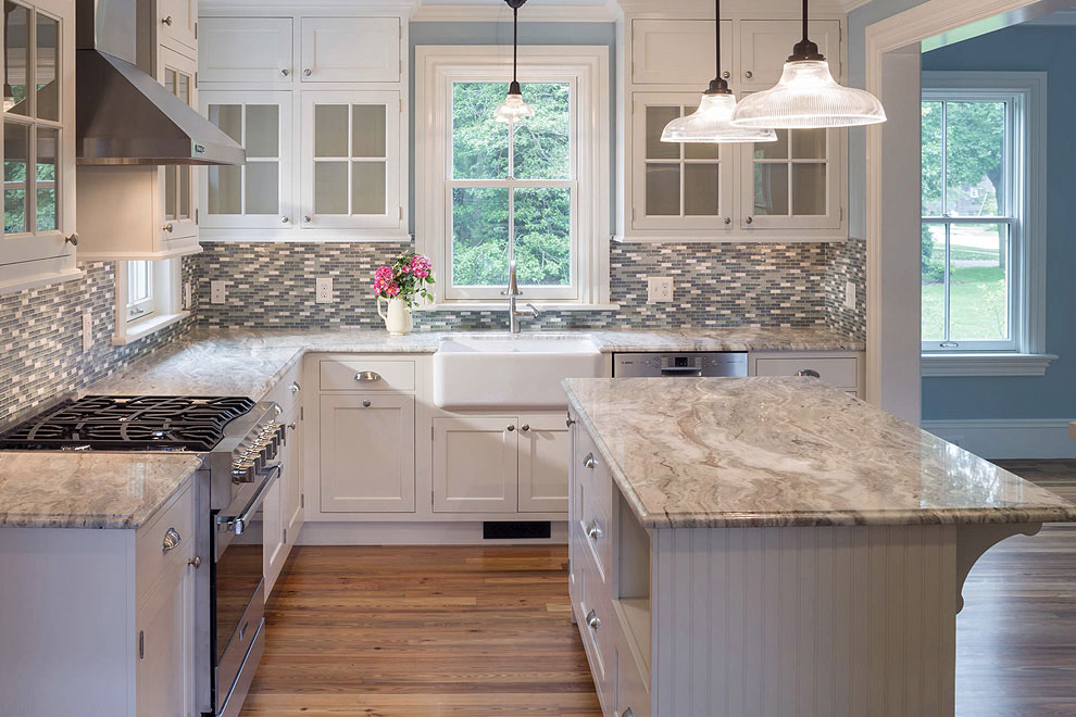 50 Popular Brown Granite Kitchen Countertops Design Ideas