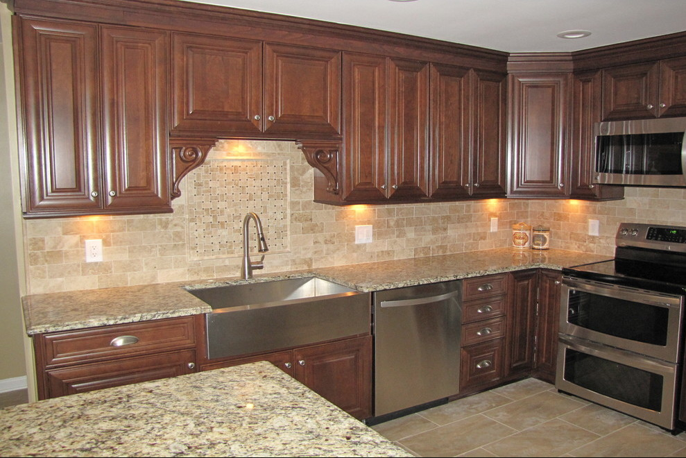 Gold Color Granite Kitchen Countertops Ideas Gold Trend