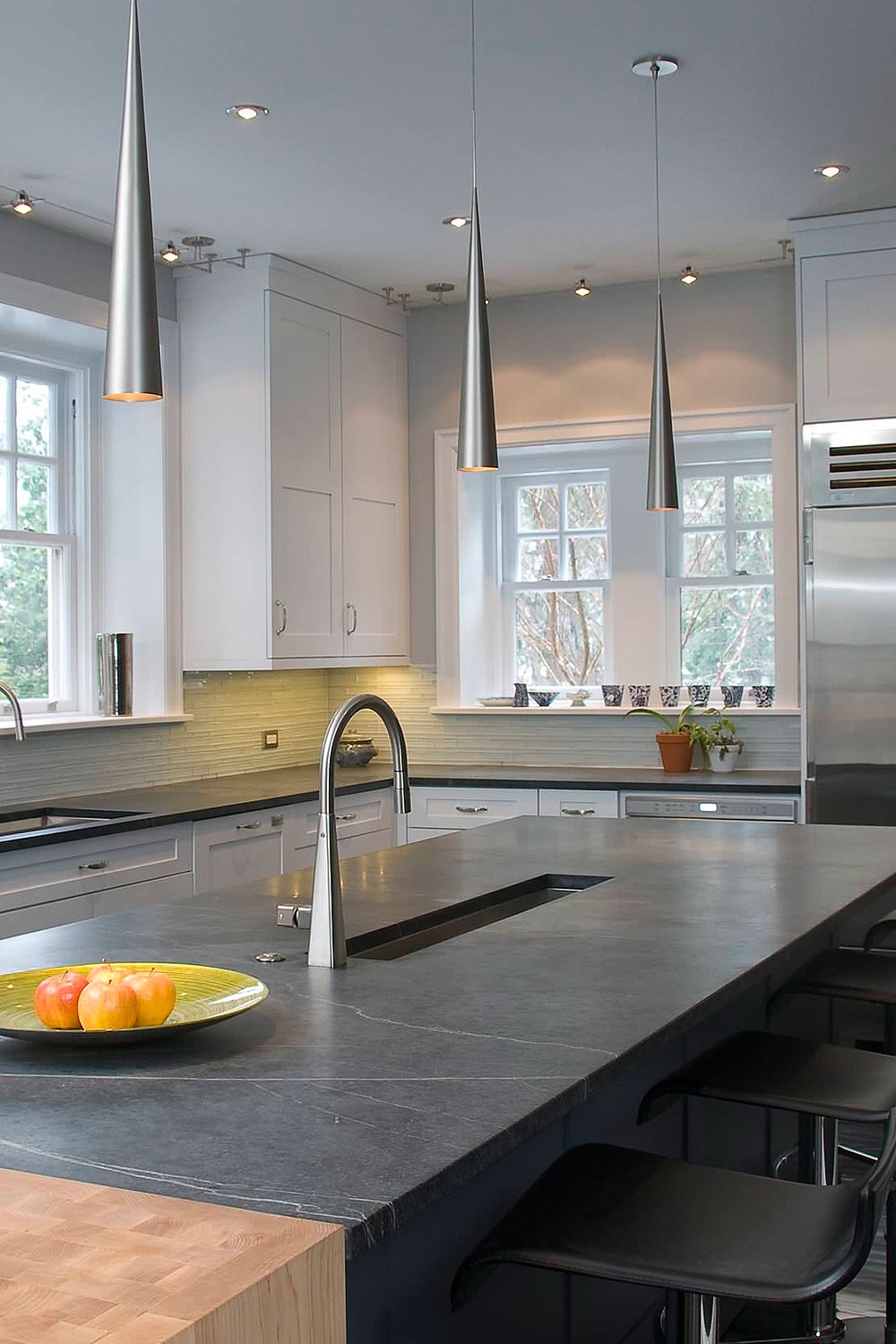 soapstone countertop modern island