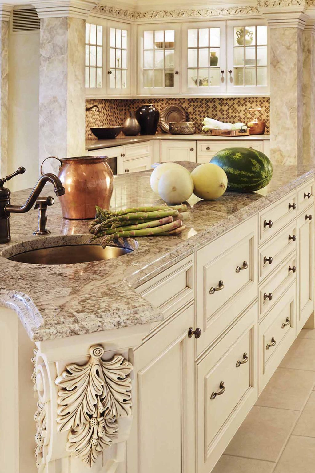 White Countertops With White Cabinets Countertopsnews