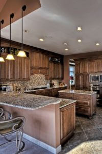 38+ Dark Cabinets With White Granite Countertops