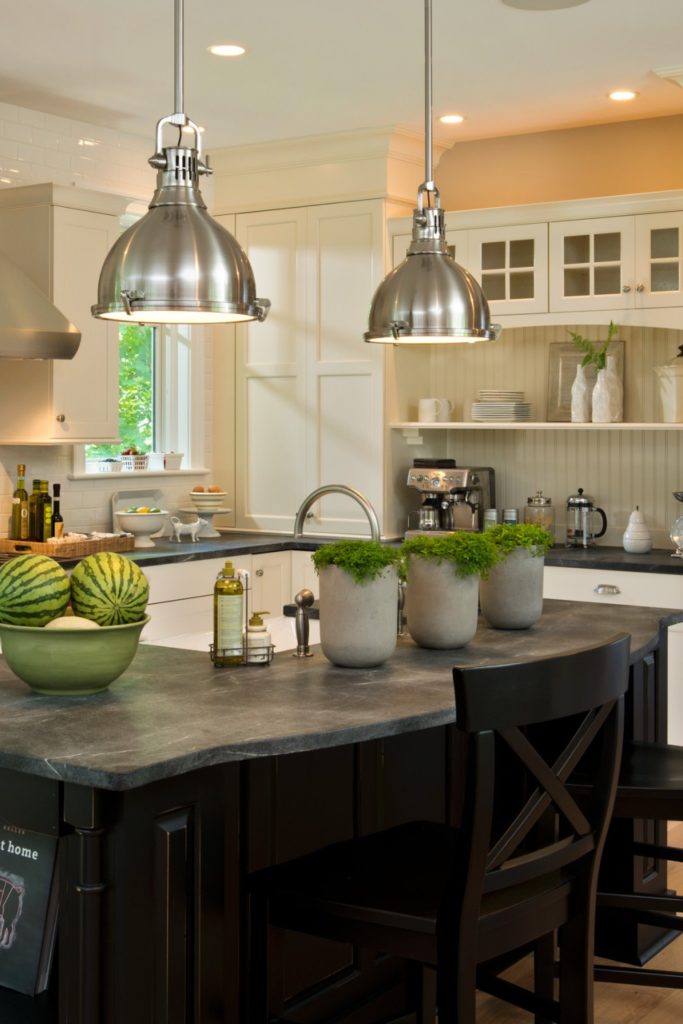 36+ Fabulous Black Granite Kitchen Countertops Design Ideas