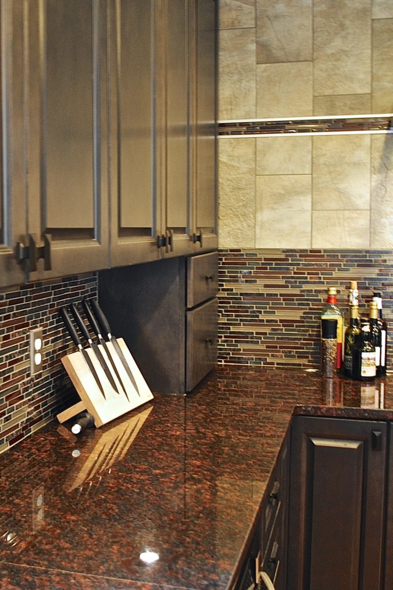 50+ Popular Brown Granite Kitchen Countertops