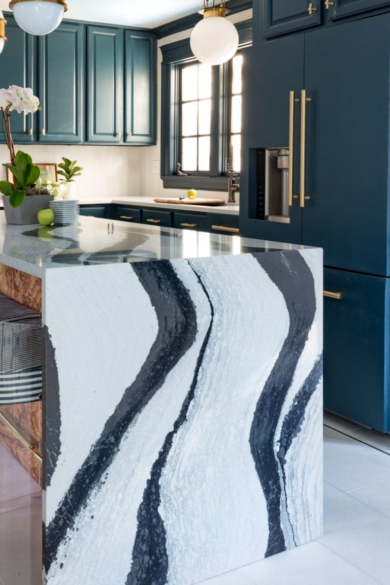 35+ Blue With Granite Countertops Design Ideas