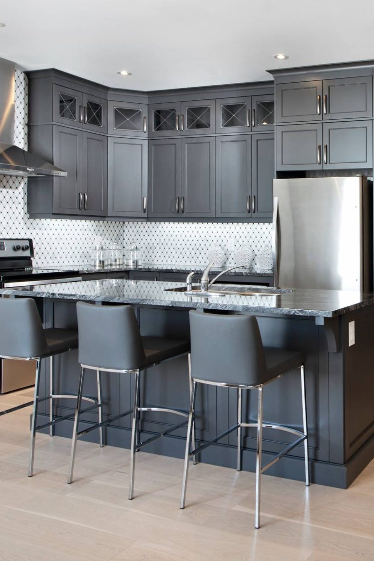 34 + Charcoal Gray Kitchen Cabinets ( Dark or Light) | Countertopsnews