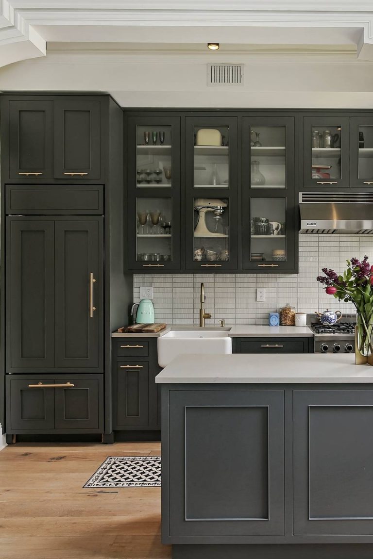 charcoal kitchen cabinets