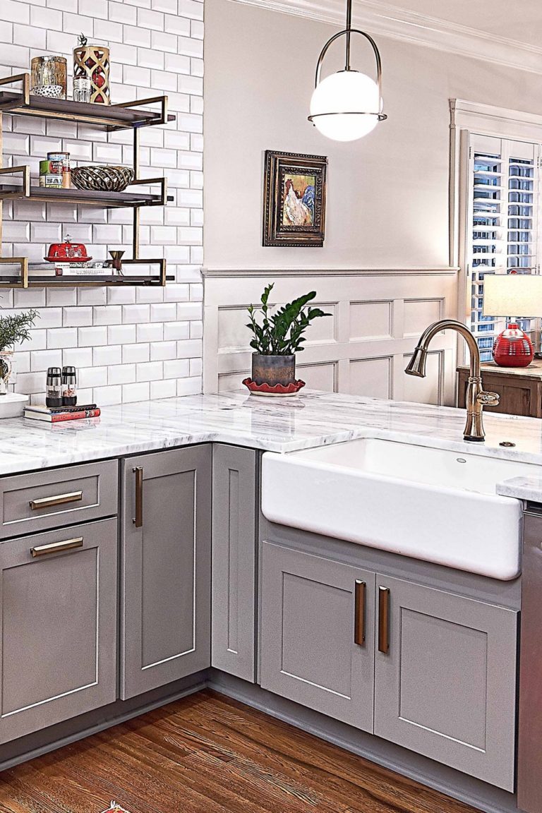 36+ Best White Farmhouse Kitchens Ideas Pictures & Images