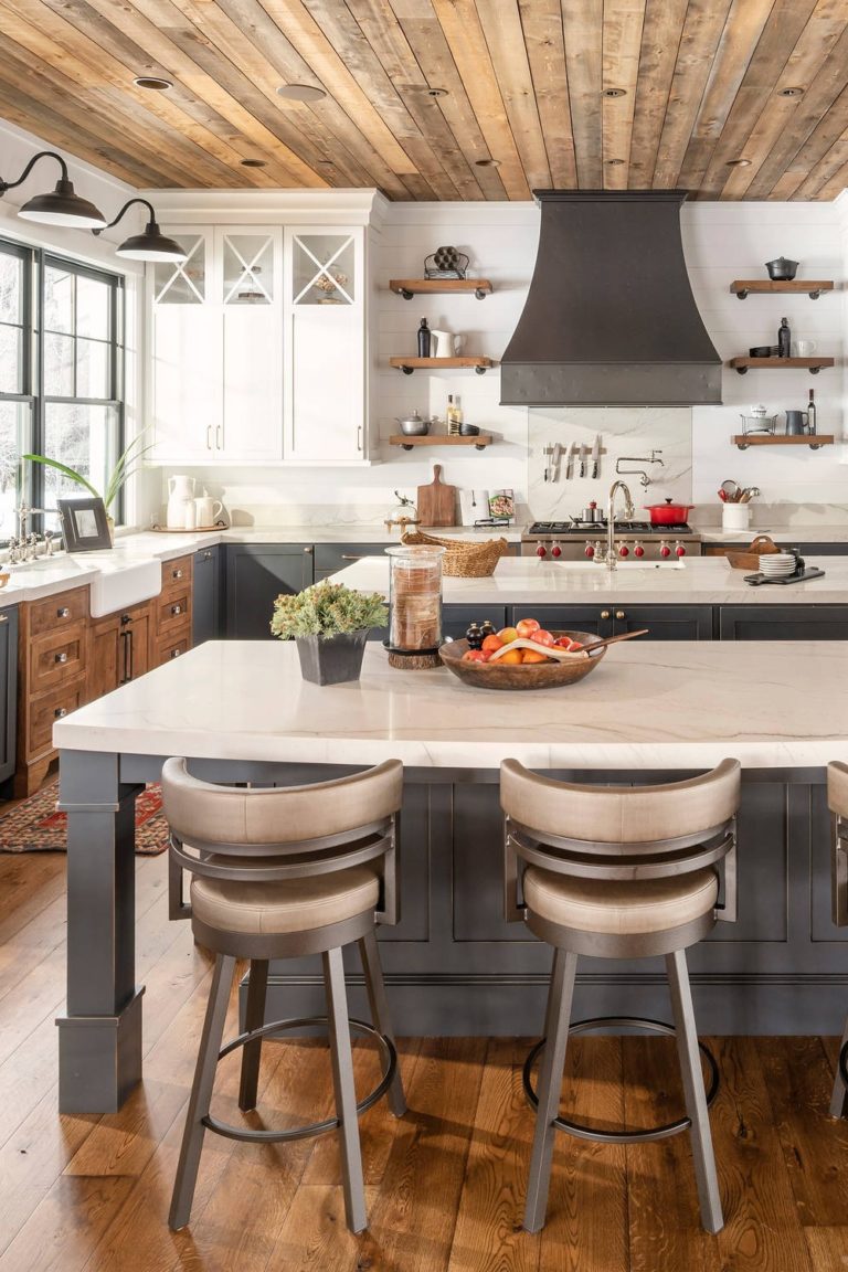 30 + Modern Side By Side Kitchen Islands Design Ideas
