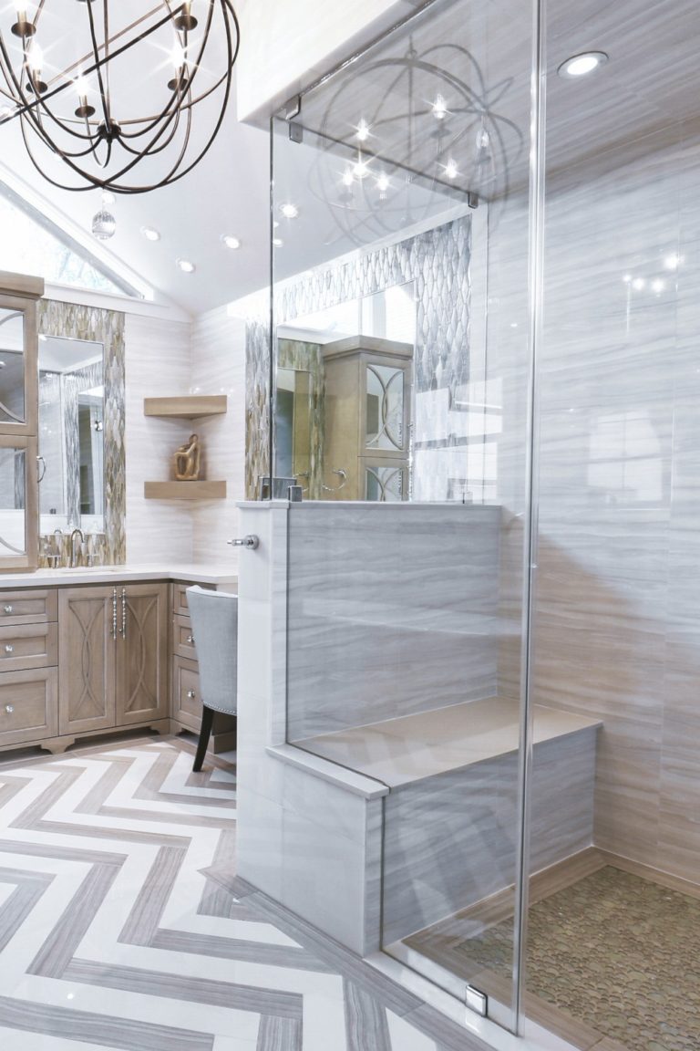 42 + Awesome WalkIn Shower Ideas With (Bench & Tiles)