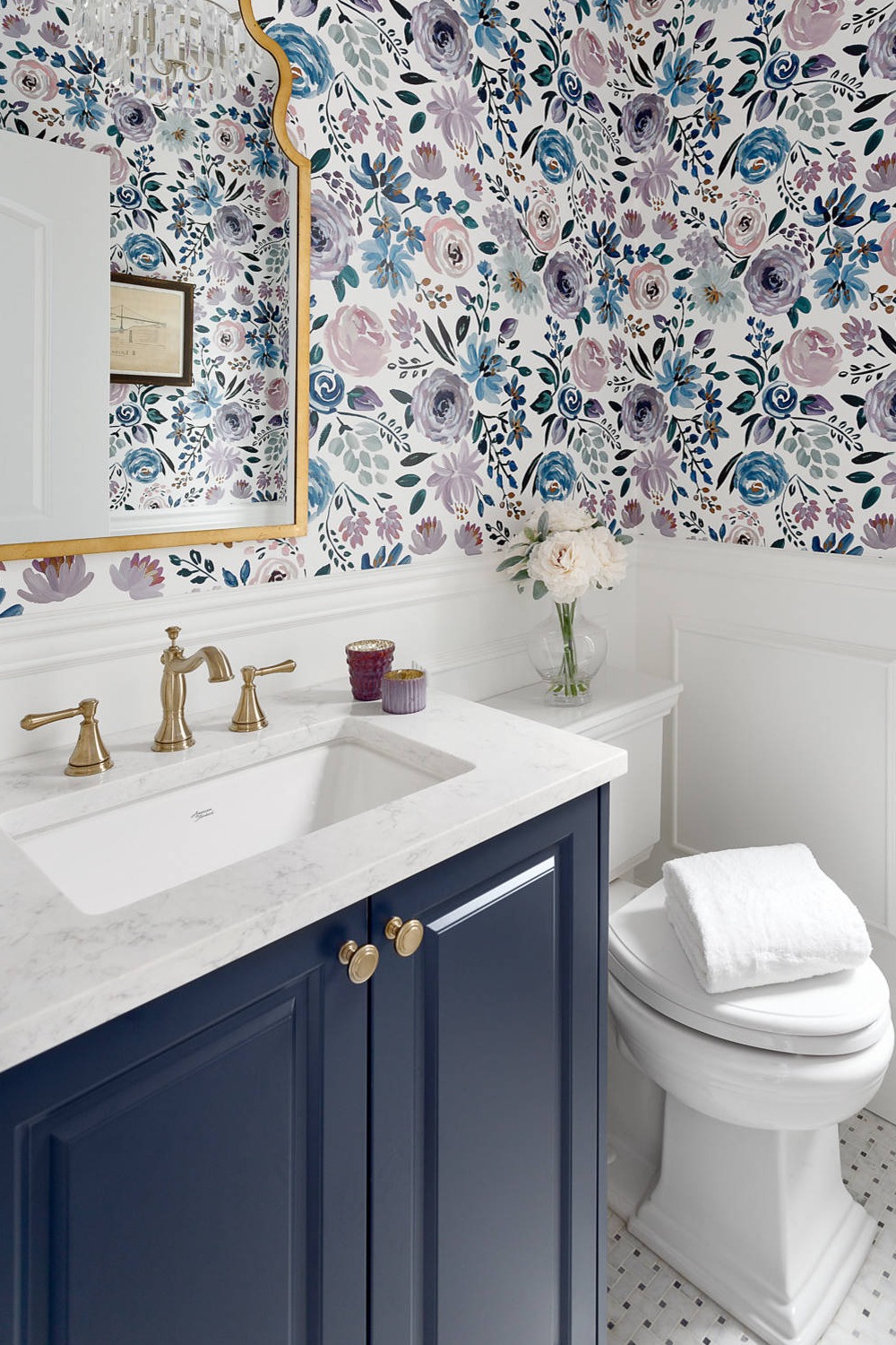 Powder Room Design Ideas Interior Design Room Bathroom Vanity Space Sink Style Walls Classic Renovation Toilet Details