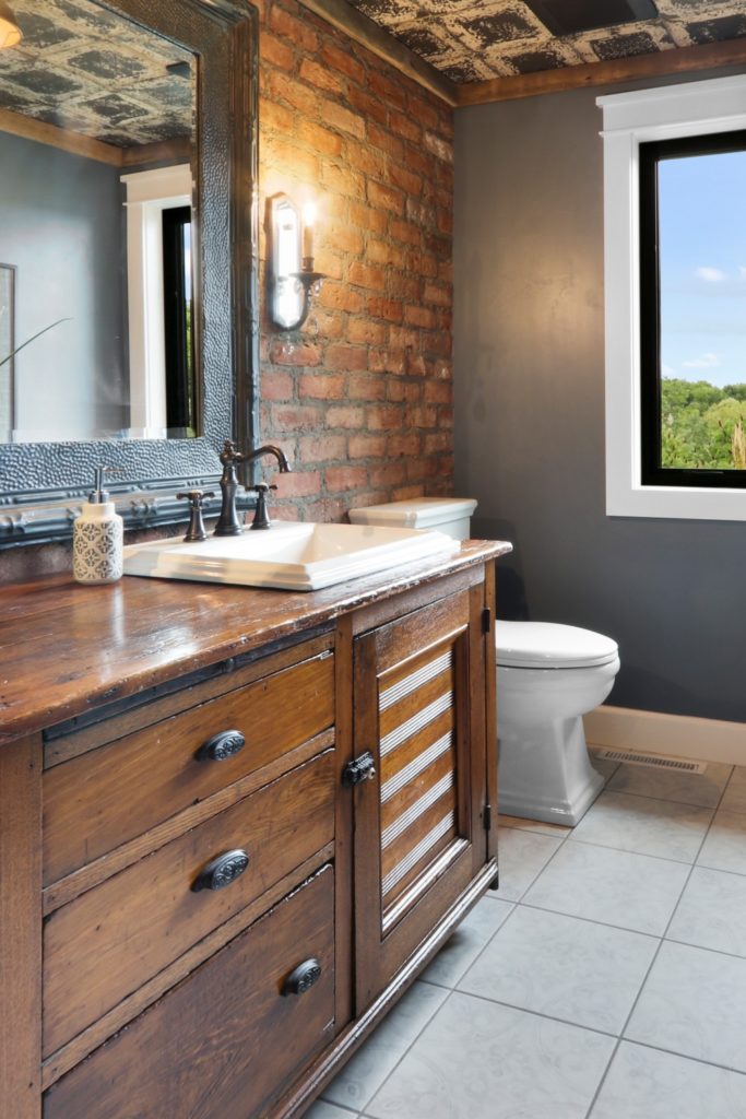 35+ Exciting Powder Room Vanity That Inspire Homeowners