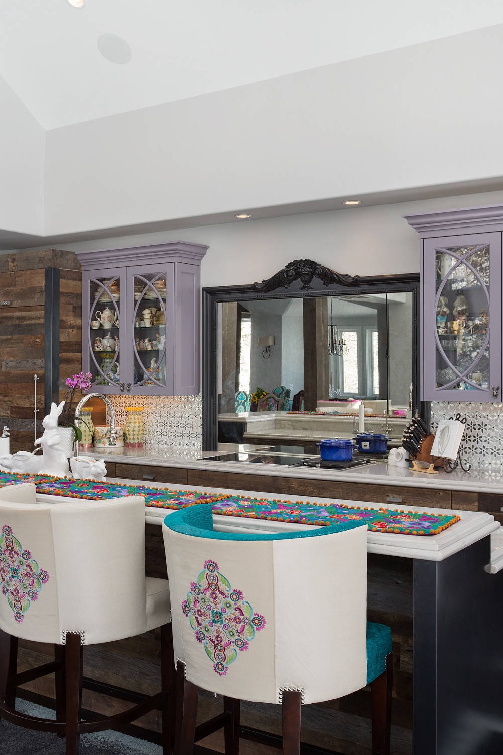 Purple Cabinetry Quartz Counters Find Home Give Find 2021 Buy