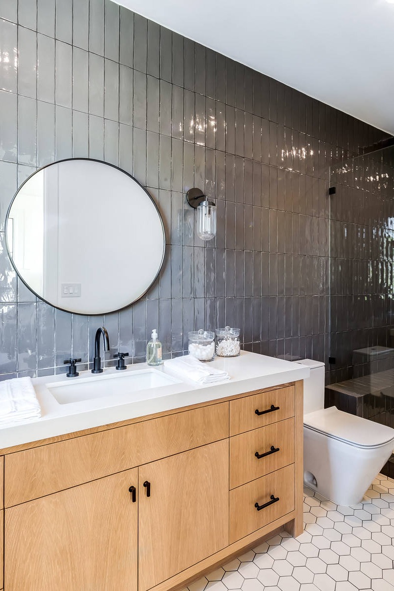Bathroom Backsplash Ideas Subway Tile Backsplash Wall Tiles Countertop Modern Contemporary
