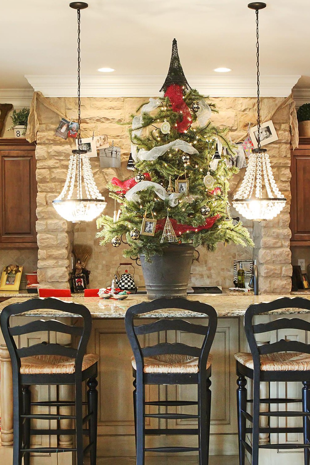 Christmas Decor Christmas Decorations Kitchen Christmas Trees Kitchen Island Affiliate Links