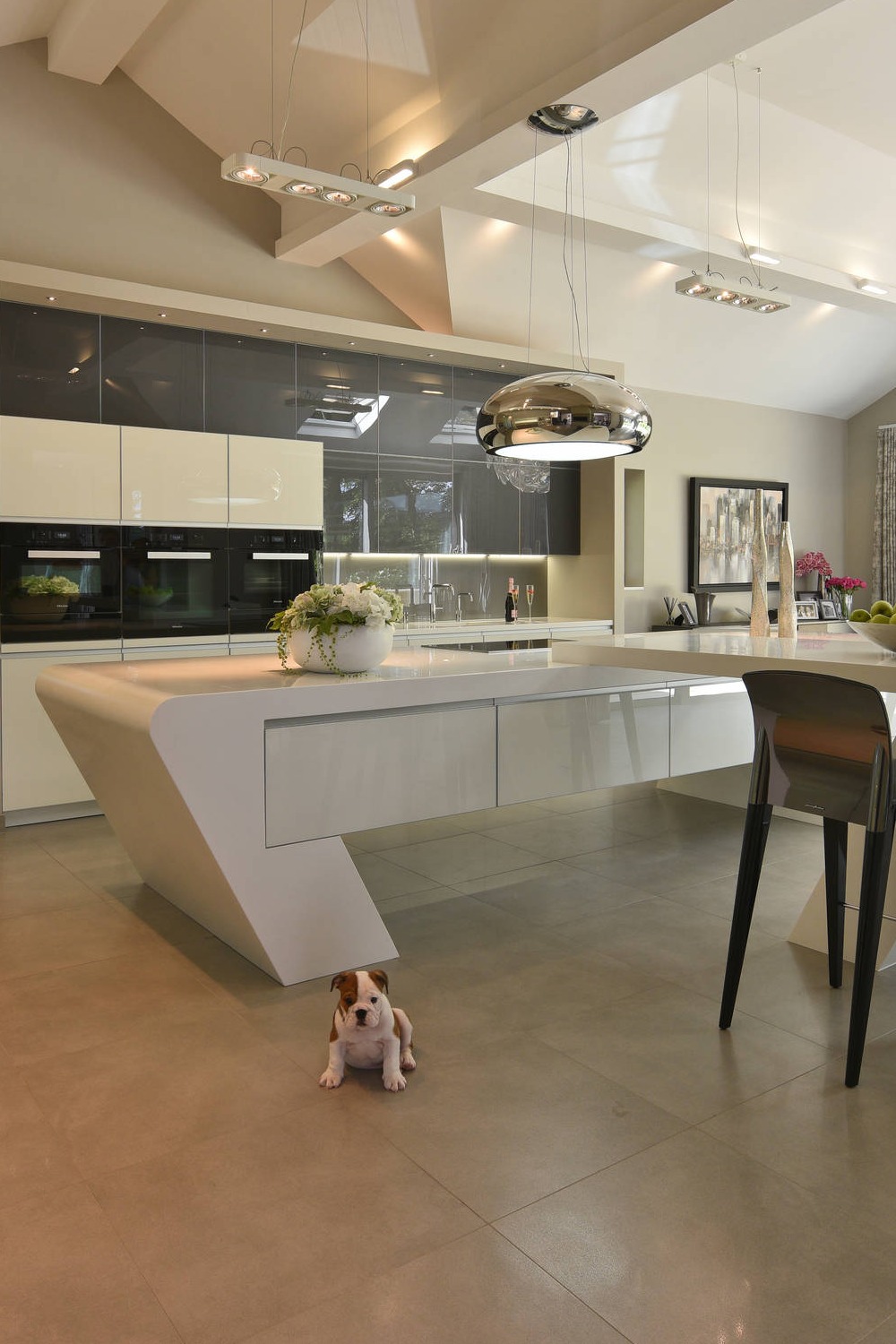 Futuristic Kitchen Designs Cabinetry Light Wood