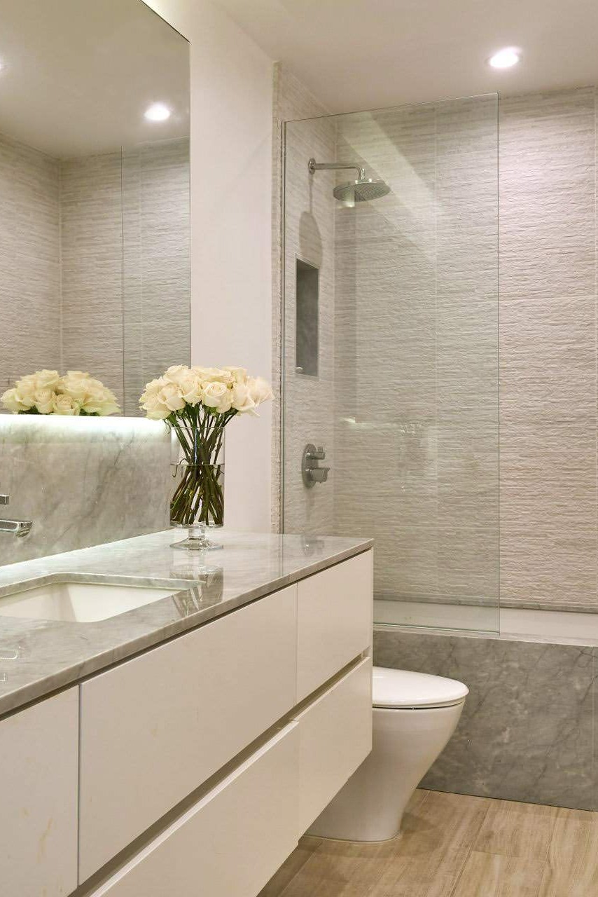 Small Bathroom Design Ideas Reflective Surfaces