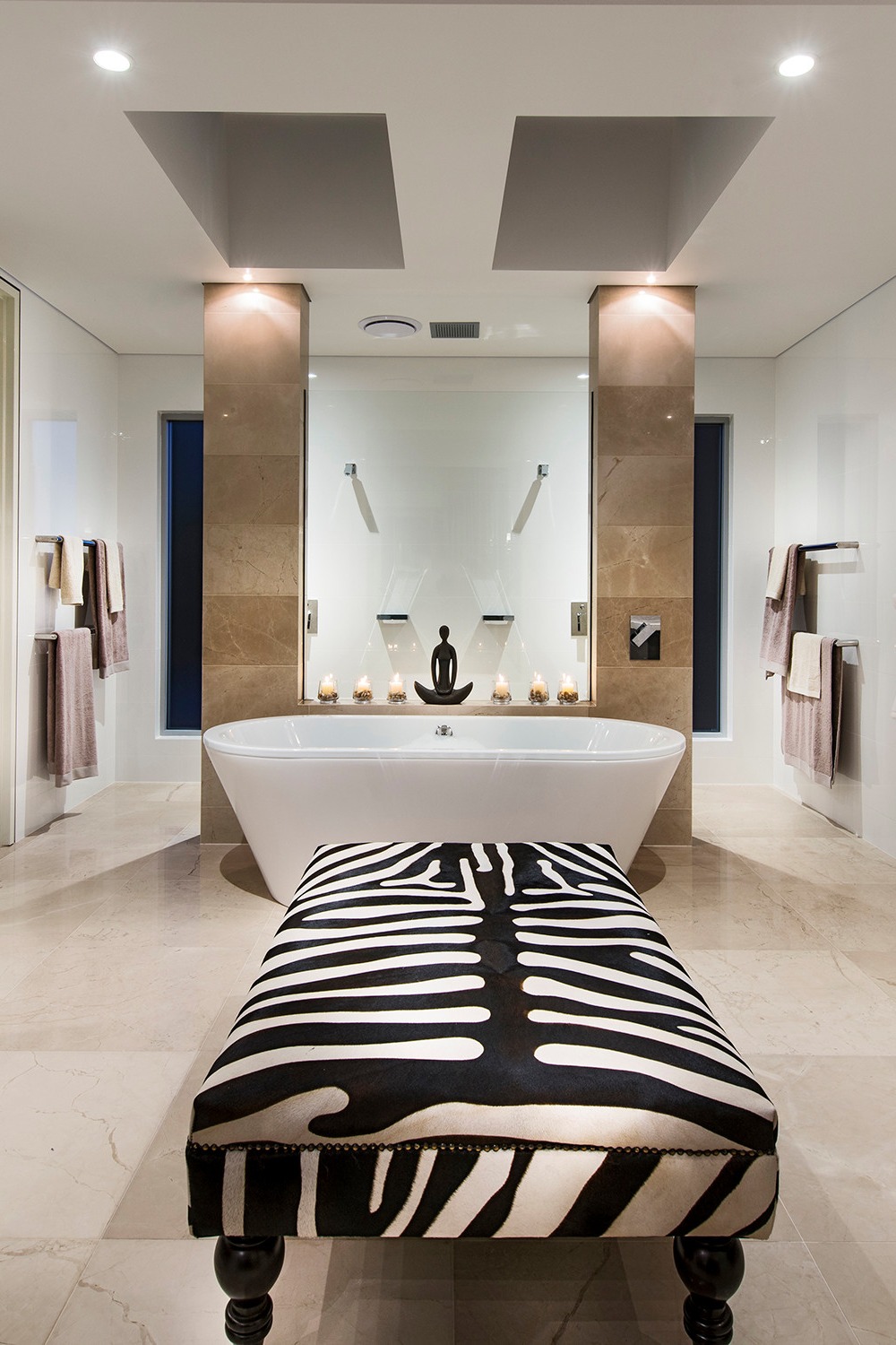 White Walls Tiles Contemporary Bathtub Create Countertop Features Style