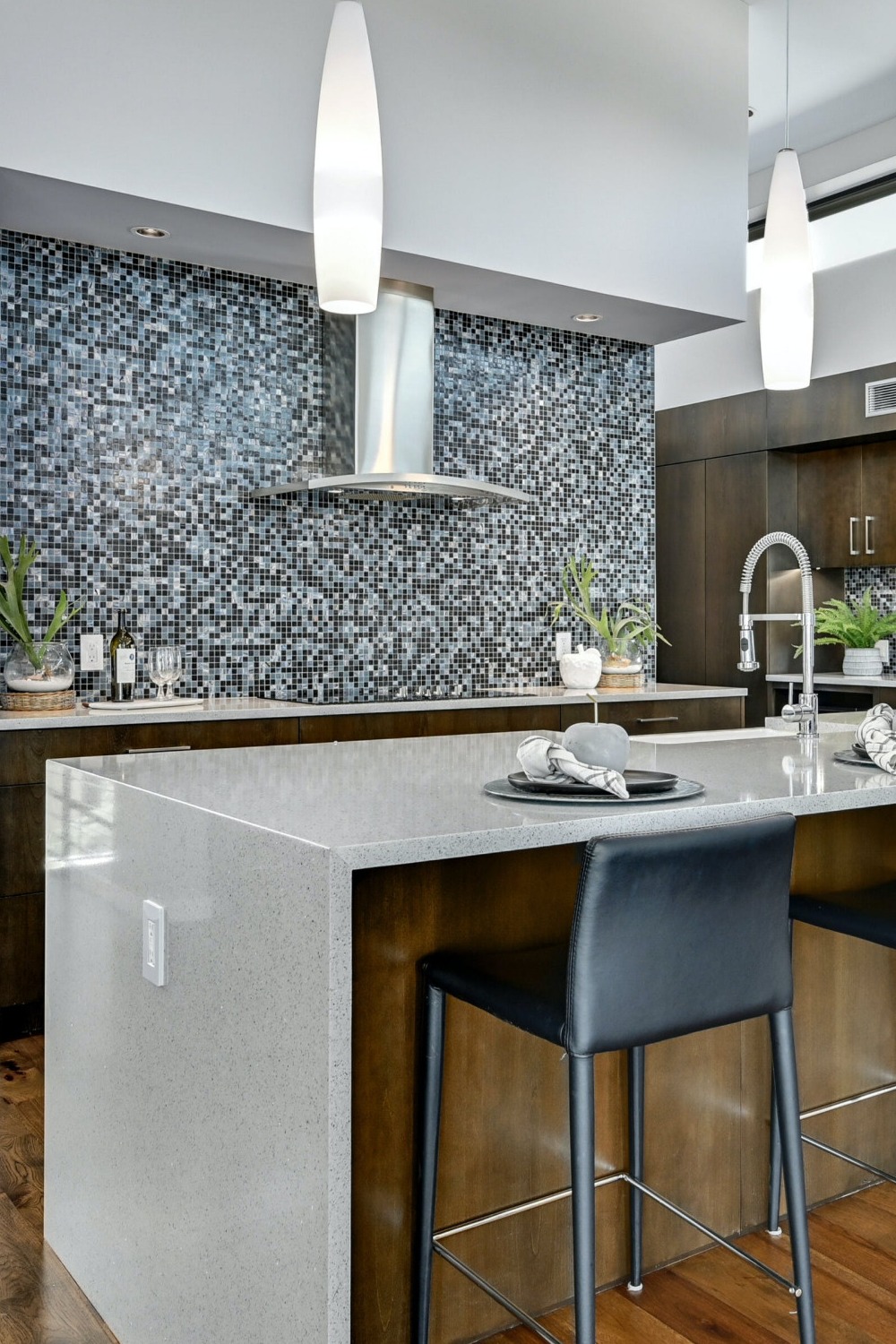 Green Kitchen Trends Eye Catching Kitchen Cabinets Designer Interior Design Next Year Waterfall Islands Tones