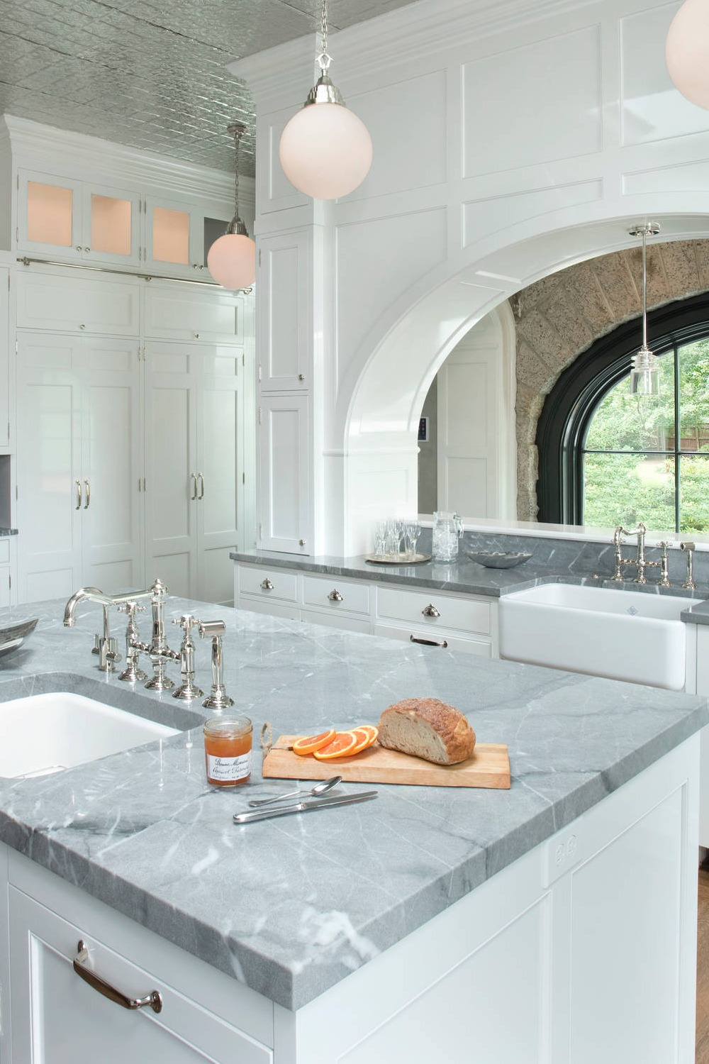 Undermount Sink Straight Into The Sink Kitchen Counter Farmhouse Basin Elegant Create Beauty Sleek