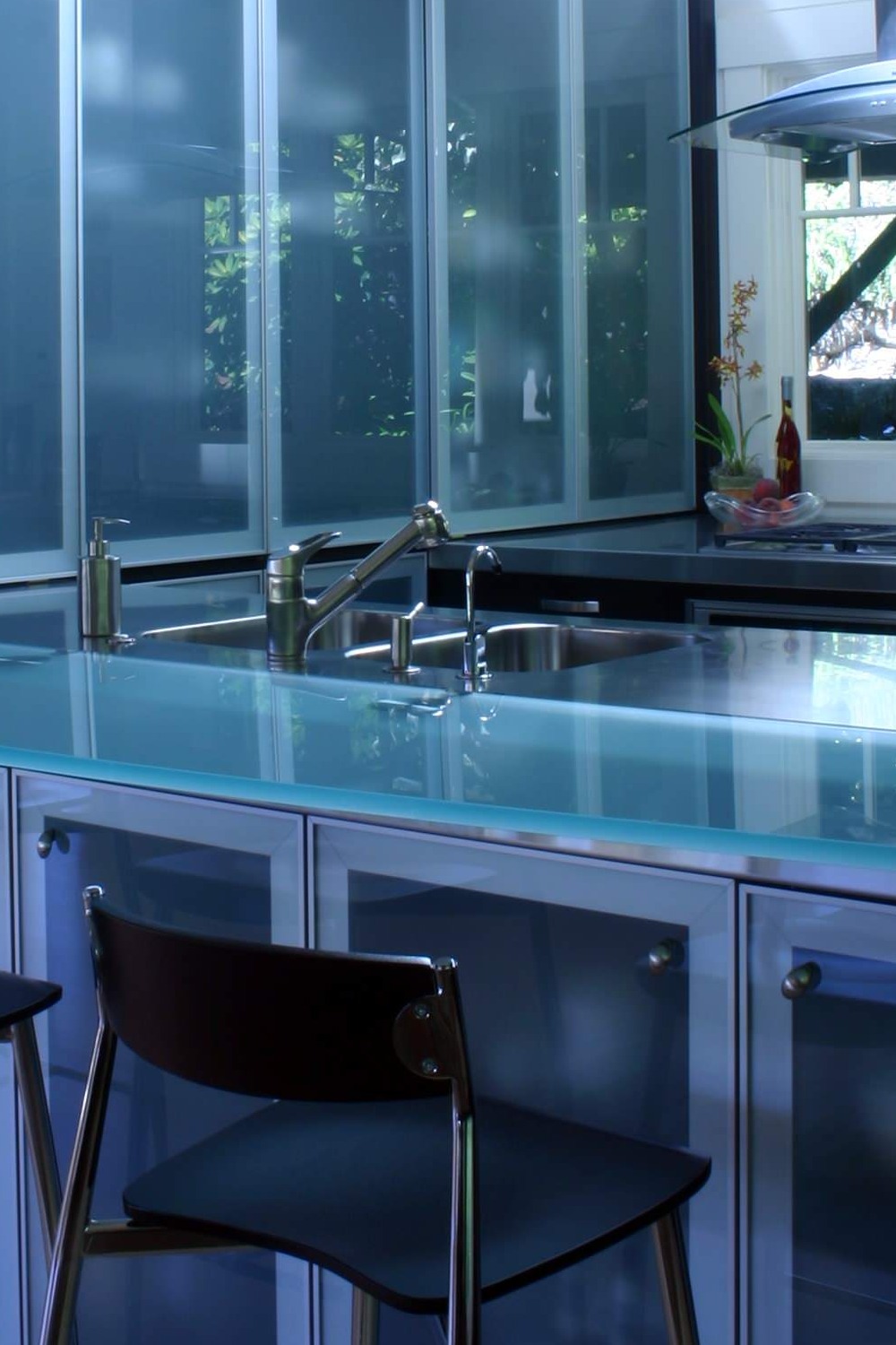 White Kitchen Glass Countertops Kitchen Island Glass Countertop Only Color Good Match