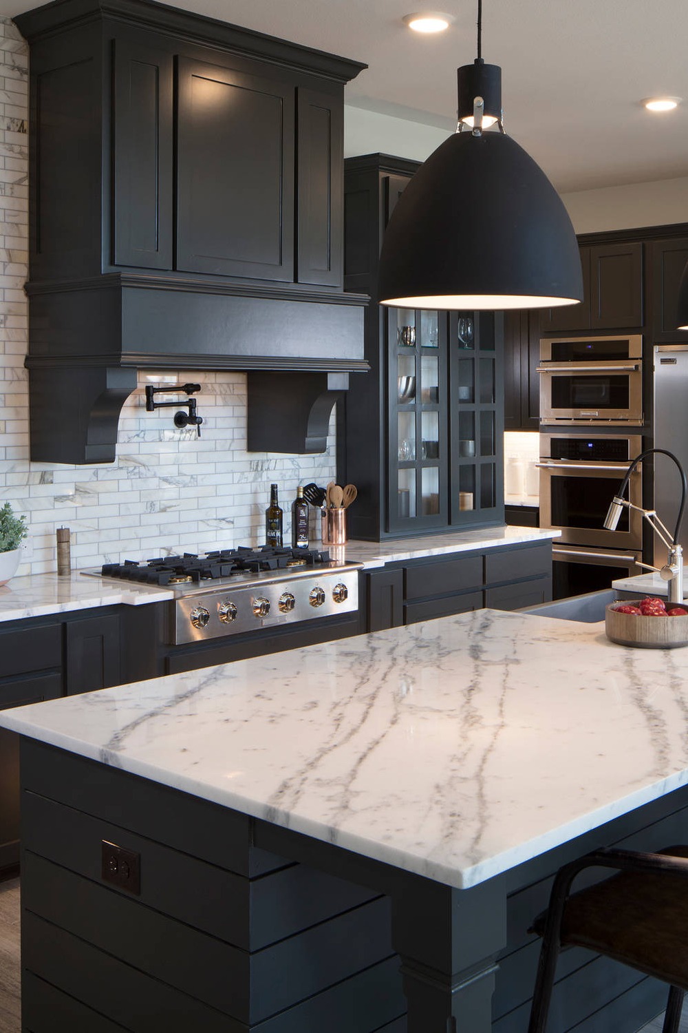 Black Cabinets Marble Countertops White Cabinets Matte Black Cabinets Paint Wall Clever Way Cabinets Black Style