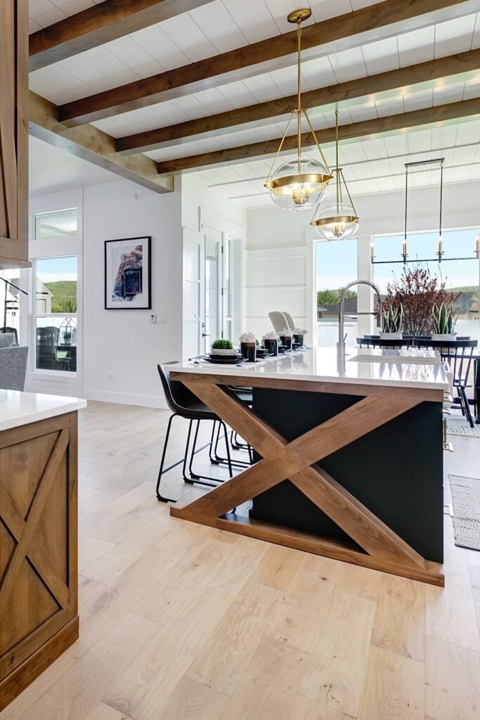 30+ Desirable X Trim Kitchen Island Design | CountertopsNews