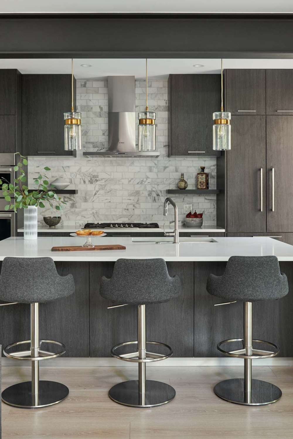 Stainless Steel Appliances Kitchen With Black Cabinets Kitchen Island Black Kitchen Design Style Light Room