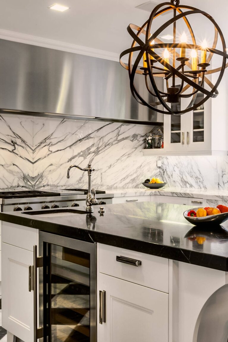 24+ Marble Backsplash Ideas For Every Kitchen
