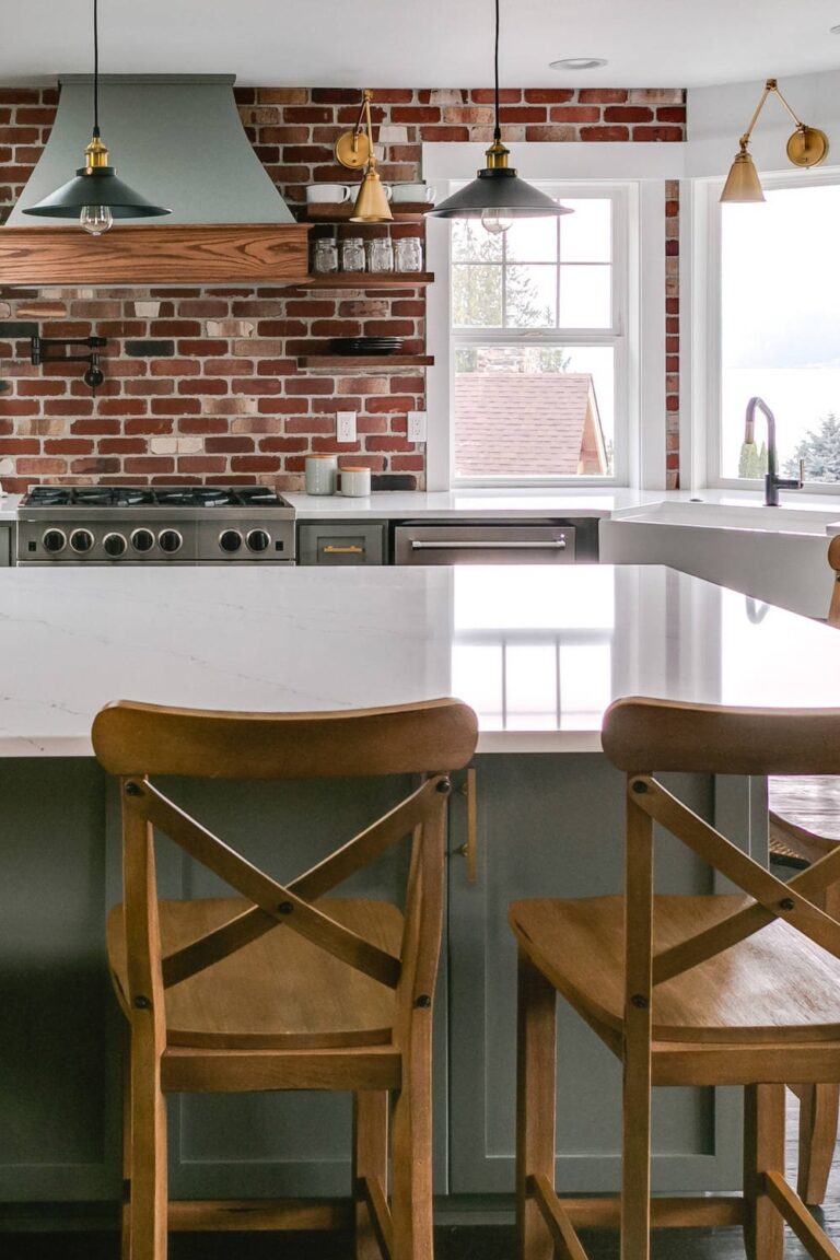24+ Dazzling Brick Backsplash Ideas For Every Kitchen