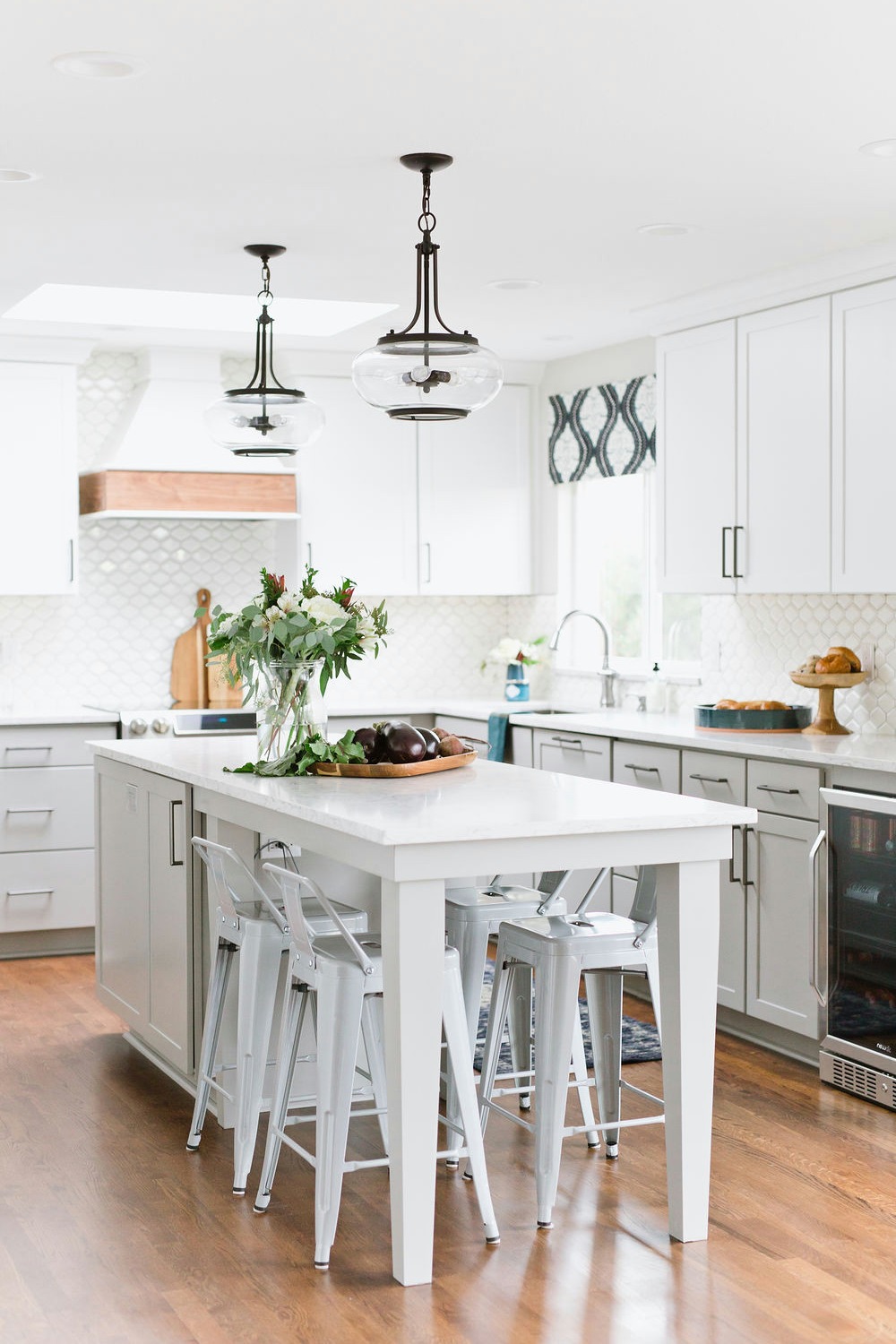 Most Popular Color White Kitchen Cabinetry Small Kitchen All White Look White Cabinets Sleek