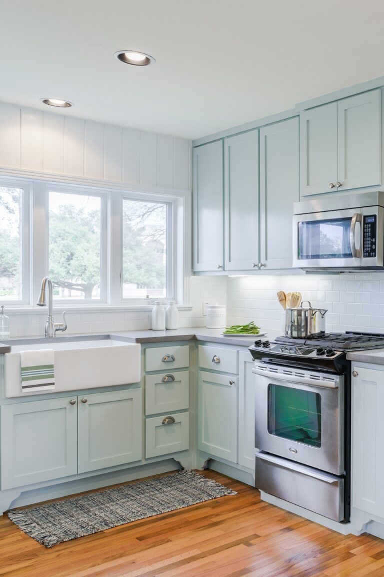 25+ Blue Shaker Kitchen Cabinets Design Ideas