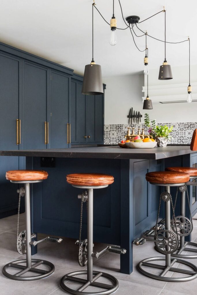 25+ Blue Shaker Kitchen Cabinets Design Ideas