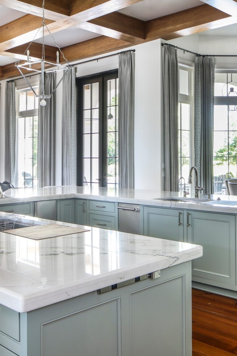 24+ Lively White Countertops With Green Cabinets