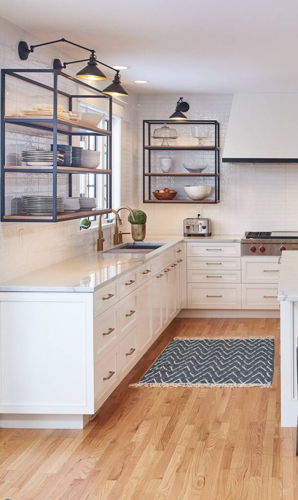 26+ Flooring Ideas For White Kitchen | CountertopsNews.com